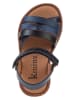 kmins Leren sandalen donkerblauw