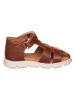 kmins Leren enkelsandalen bruin