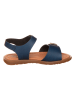 kmins Leren sandalen donkerblauw