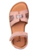 kmins Leren sandalen lichtroze