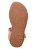 kmins Leder-Sandalen in Rosa