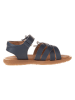 kmins Leder-Sandalen in Dunkelblau