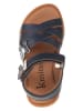 kmins Leren sandalen donkerblauw