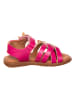 kmins Leder-Sandalen in Pink