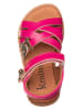 kmins Leder-Sandalen in Pink