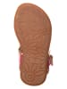 kmins Leder-Sandalen in Pink