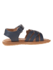 kmins Leder-Sandalen in Dunkelblau