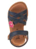 kmins Leder-Sandalen in Dunkelblau