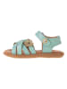 kmins Leren sandalen mintgroen