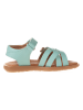 kmins Leder-Sandalen in Mint
