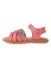 kmins Leder-Sandalen in Rosa