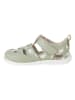 kmins Leren barefootenkelsandalen groen