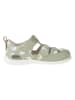 kmins Leren barefootenkelsandalen groen