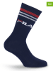 Fila 6er-Set Socken in Dunkelblau