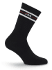 Fila 9er-Set Socken in Schwarz