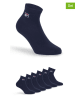 Fila 6er-Set Socken in Dunkelblau
