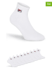 Fila 9er-Set Socken in Weiß