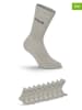 Fila 9er-Set Socken in Grau