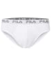 Fila 3er-Set Slips in Weiß