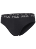 Fila 5er-Set Slips in Schwarz