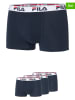Fila 3er-Set Boxershorts in Dunkelblau