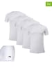 Fila 4er-Set Shirts in Weiß