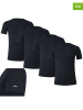 Fila 4er-Set Shirts in Dunkelblau