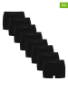 Fila 8er-Set: Boxershorts in Schwarz