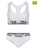 Fila 2tlg. Wäscheset in Weiß
