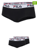 Fila 2er-Set Pantys in Schwarz/ Weiß