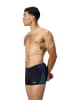 Speedo Badehose "End+ Tech Panel" in Schwarz/ Blau