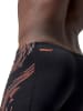 Speedo Badehose ''Aquashorts'' in Schwarz/ Orange