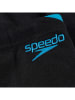 Speedo Badehose "Eco+ H-Boom" in Schwarz/ Hellblau