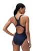 Speedo Badeanzug in Dunkelblau/ Blau