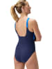 Speedo Modelujący strój kąpielowy "Eclipse" w kolorze granatowo-niebieskim