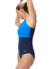 Speedo Modelujący strój kąpielowy "Eclipse" w kolorze granatowo-niebieskim