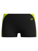 Speedo Badeshorts "S Hyperboom" in Schwarz/ Gelb