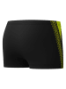 Speedo Badeshorts "S Hyperboom" in Schwarz/ Gelb