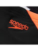 Speedo Badehose "Eco H-Boom" in Schwarz/ Orange