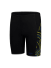 Speedo Badehose "Eco Plastisol"  in Schwarz/ Gelb/ Blau