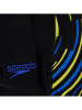 Speedo Badehose "Eco Plastisol"  in Schwarz/ Gelb/ Blau