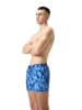 Speedo Badeshorts "Eco Dig" in Blau/ Hellblau/ Weiß