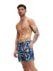Speedo Badeshorts "Eco Dig" in Dunkelblau/ Hellblau/ Orange