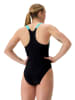 Speedo Badeanzug "H-Boom" in Schwarz/ Türkis