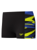 Speedo Zwemshorts "H-Boom" zwart/blauw/geel