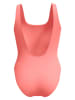 Speedo Badeanzug "Eco Textured" in Apricot