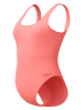 Speedo Badeanzug "Eco Textured" in Apricot