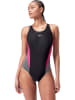 Speedo Badpak ''Eco'' zwart/roze/grijs