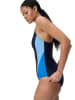 Speedo Badeanzug in Dunkelblau/ Blau