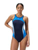 Speedo Badeanzug in Dunkelblau/ Blau